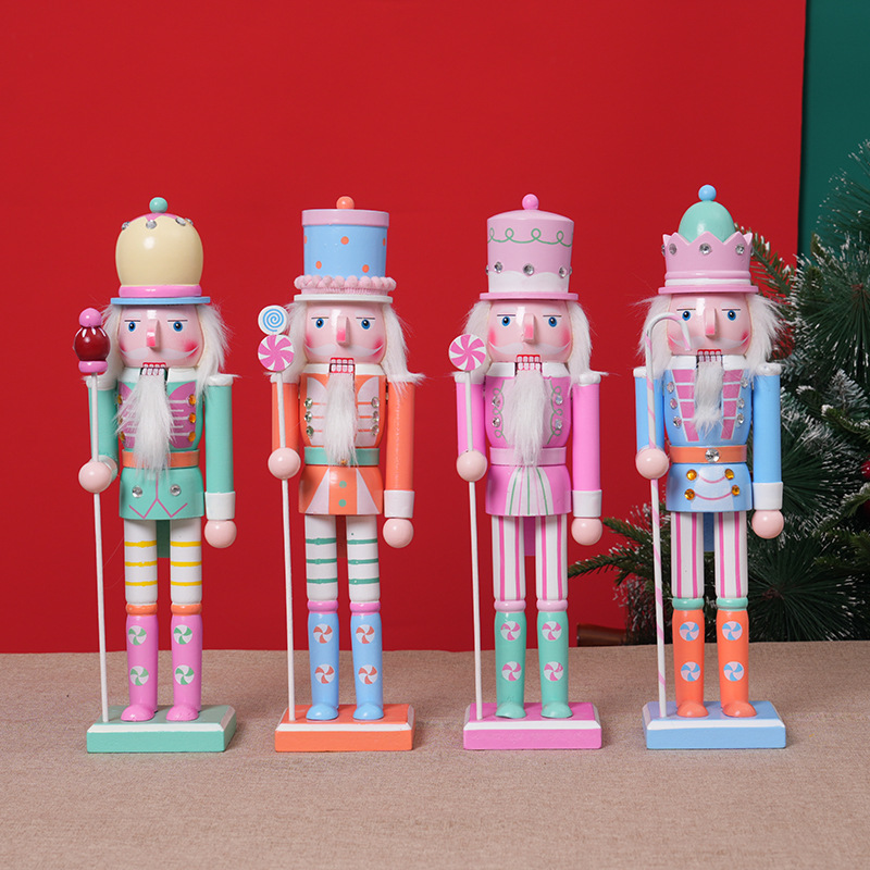 Nutcracker Figurine - 30cm Fındıkkıran Figürü Asker Bebek Masaüstü