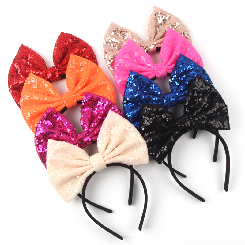 Ribbon Bow Gift - 1 adet Moda Yay Bandı Basit