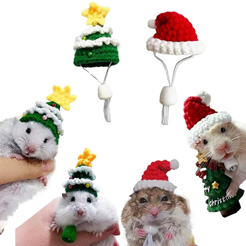 El dokuma Pet noel şapka dekor - Santa Hat Plush incelemesi ve fiyatı
