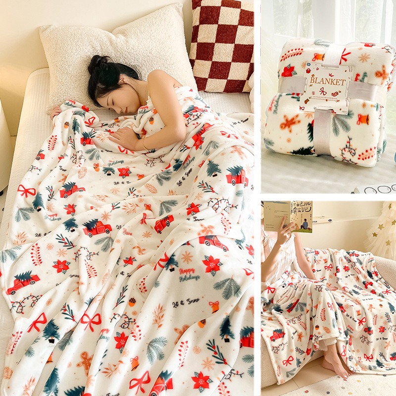 70x100 cm Noel Kalınlaşmış Fla - Christmas Throw Blanket incelemesi ve fiyatı