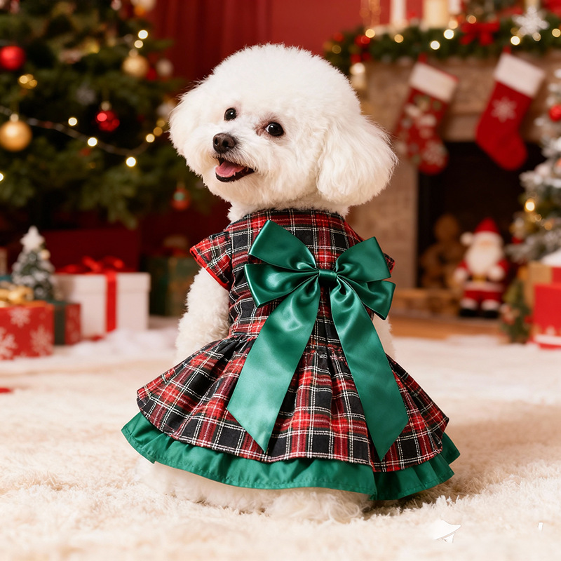 Klasik Kırmızı Ekose Noel Köpe - Christmas Throw Blanket incelemesi ve fiyatı