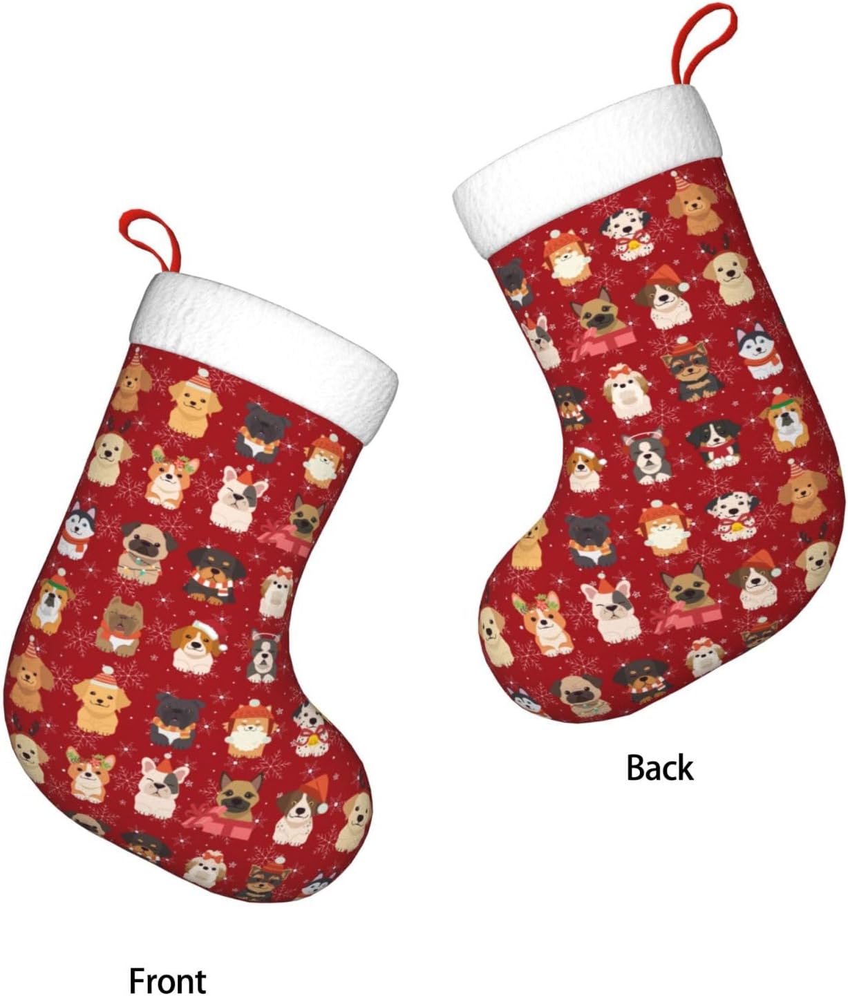 Sevimli Noel Köpekleri Noel Ço - Christmas Stocking Hanging incelemesi ve fiyatı