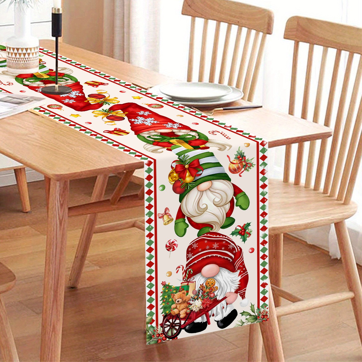 Noel Masa Koşucu Yüzü Olmayan  - Christmas Table Runner incelemesi ve fiyatı