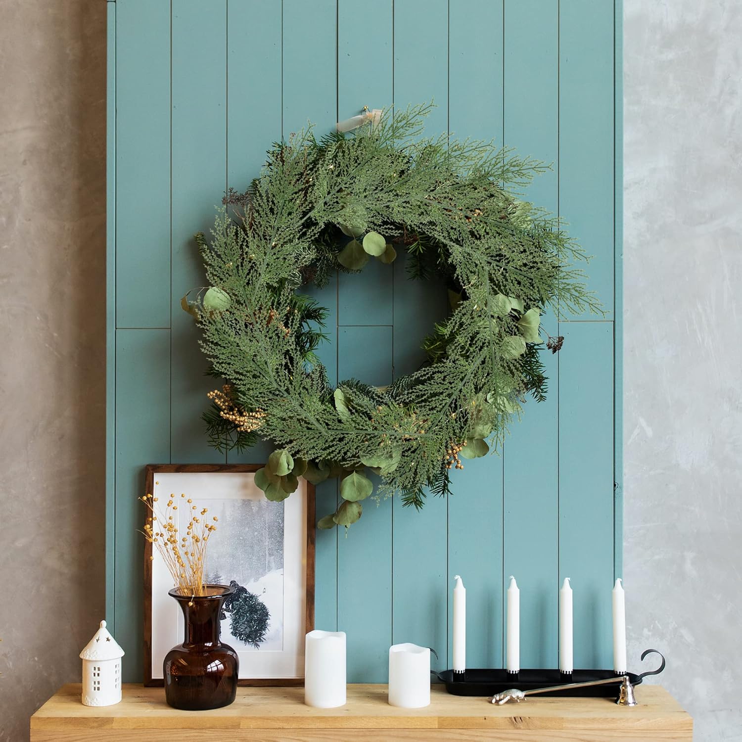 30/60 adet Yapay Bitkiler Plas - Christmas Tree Artificial incelemesi ve fiyatı