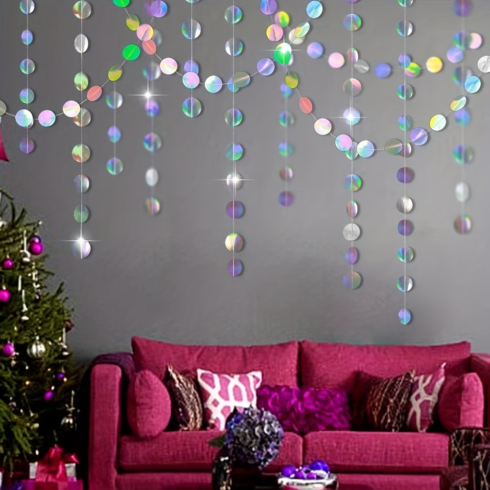 1 adet Pırıltılı Yanardöner Da - Tinsel Garland Decoration incelemesi ve fiyatı