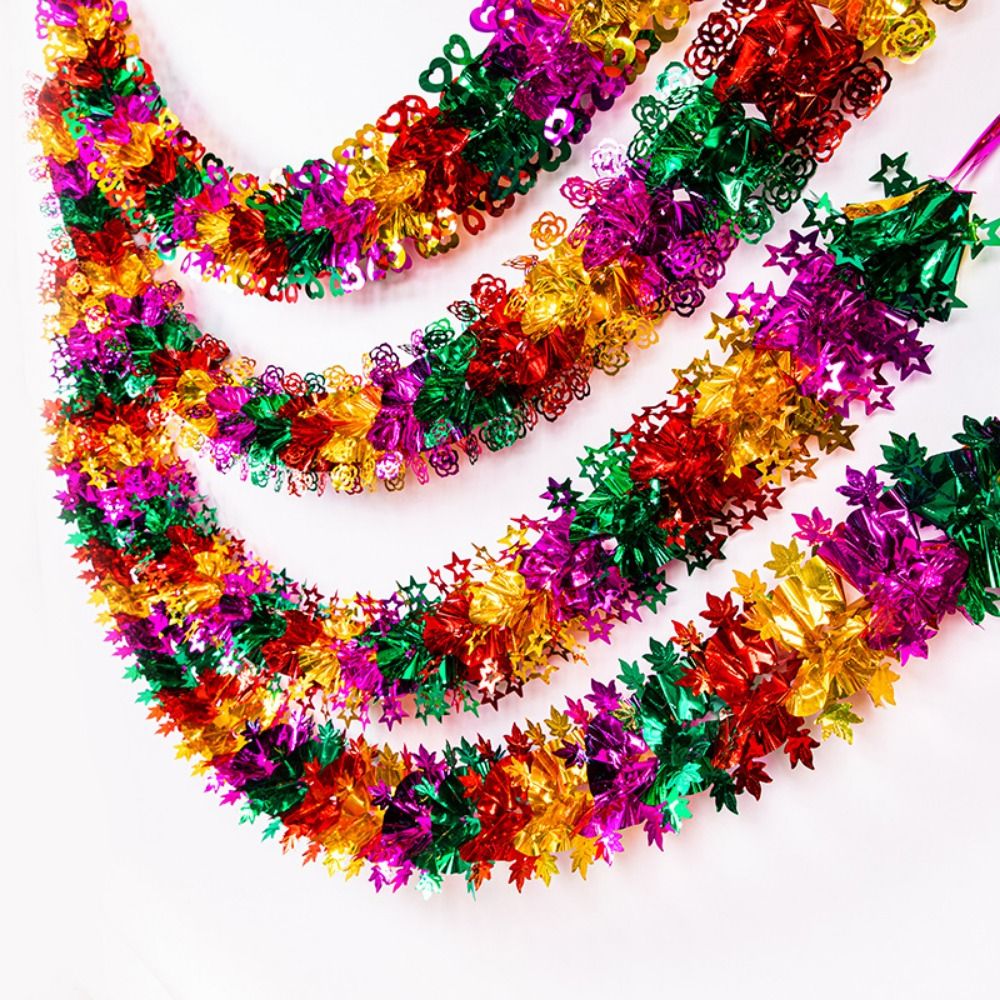 3D Noel Folyo Çelenkleri Kendi - Tinsel Garland Decoration incelemesi ve fiyatı