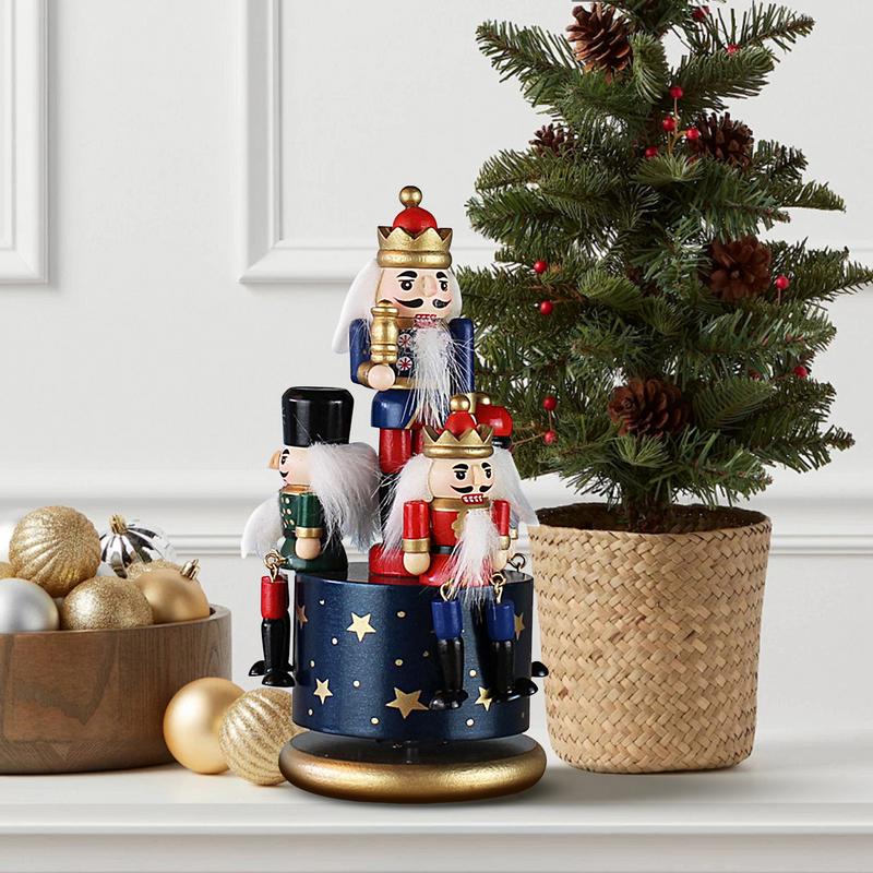 Noel müzik kutusu komik fındık - Nutcracker Figurine incelemesi ve fiyatı