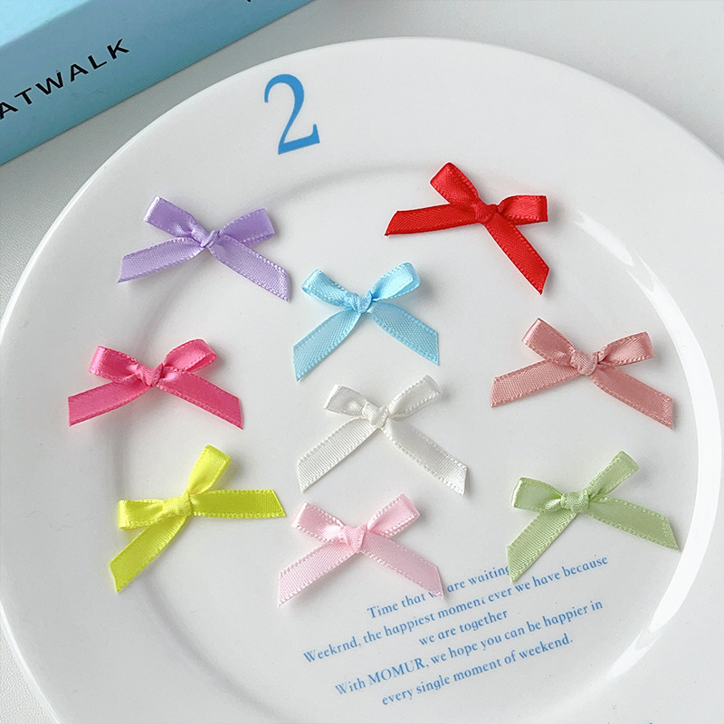 Çok Renkli Mini Saten Kurdele  - Ribbon Bow Gift incelemesi ve fiyatı
