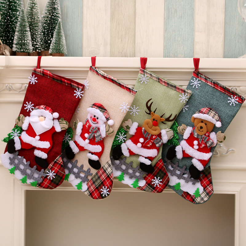 31 cm Büyük Noel Çorap Noel Sü - Christmas Stocking Hanging incelemesi ve fiyatı