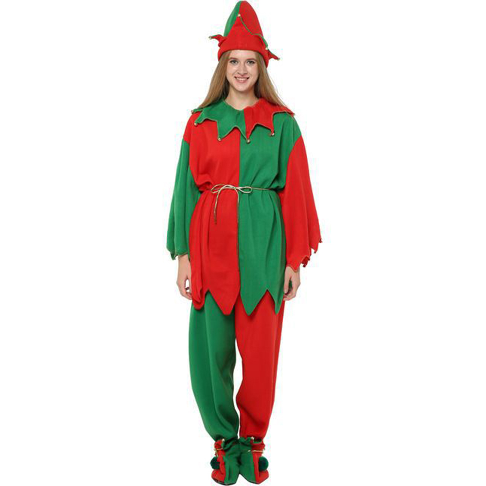 Yetişkin Kadın Yeşil Elf Cadıl - Elf Costume Christmas incelemesi ve fiyatı