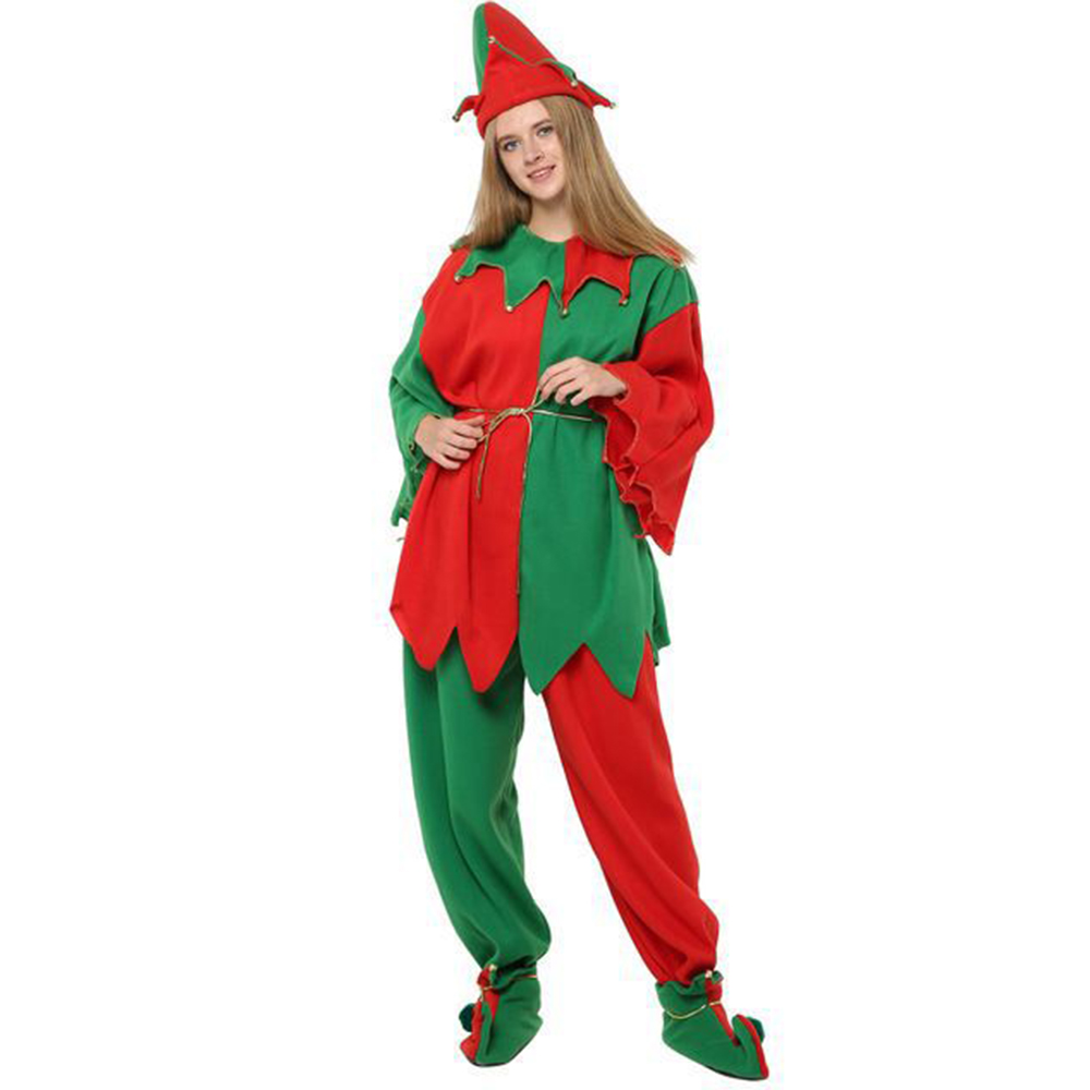 Yetişkin Kadın Yeşil Elf Cadıl - Elf Costume Christmas incelemesi ve fiyatı