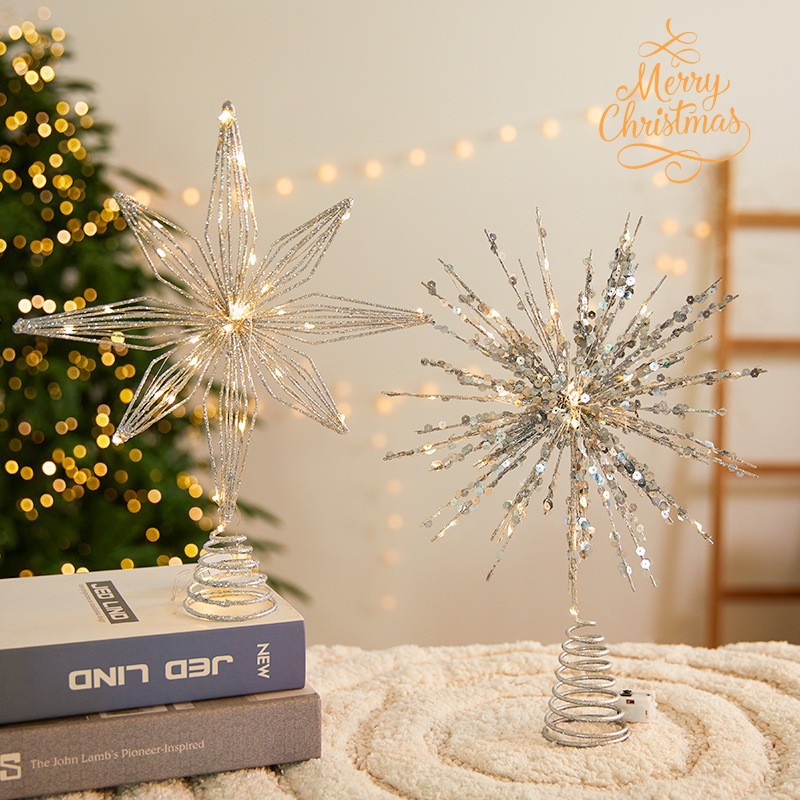 30 cm Noel Ağacı Toppers Yıldı - Star Tree Topper incelemesi ve fiyatı