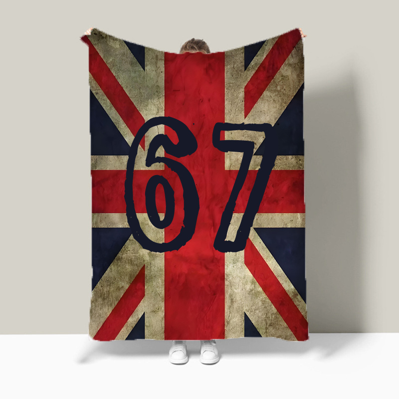 Union Jack Bayrağı Meme Numara - Christmas Throw Blanket incelemesi ve fiyatı