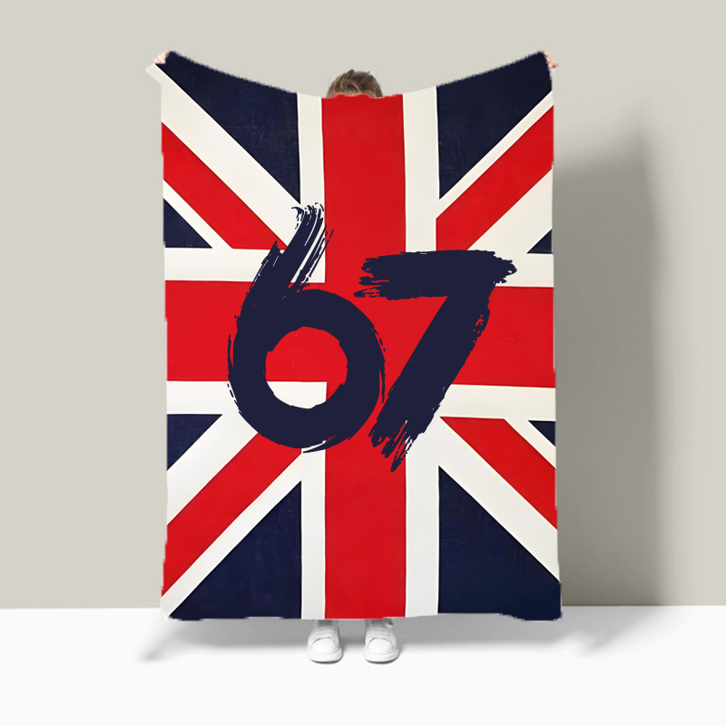 Union Jack Bayrağı Meme Numara - Christmas Throw Blanket incelemesi ve fiyatı