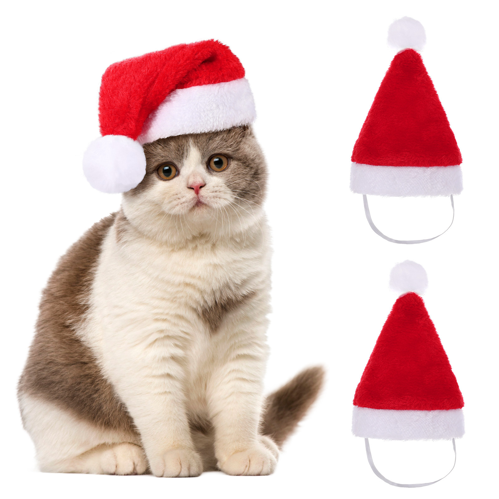 1-10 adet lüks yumuşak peluş n - Santa Hat Plush incelemesi ve fiyatı