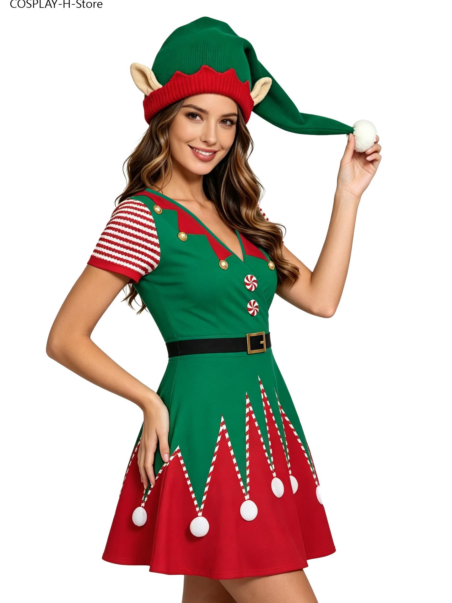 Kadın Noel Elf Elbisesi, Uzun  - Elf Costume Christmas incelemesi ve fiyatı